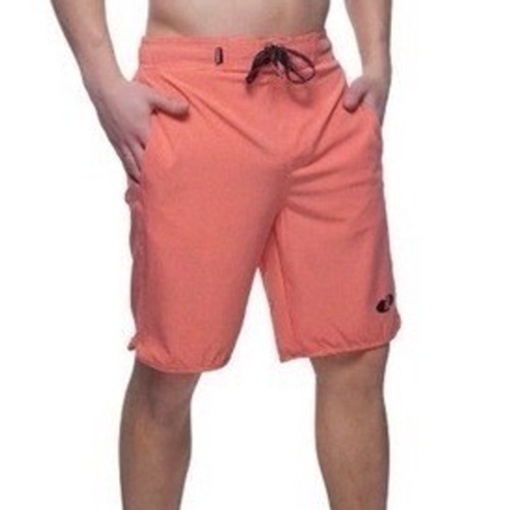 Board Shorts Peach 9" Swim Trunks Bathing Suit Beach Pool Summer Vacation Medium